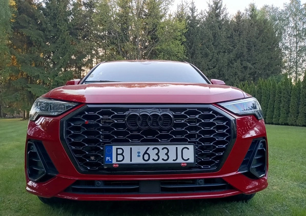 Audi Q3 cena 145000 przebieg: 55000, rok produkcji 2019 z Białystok małe 781